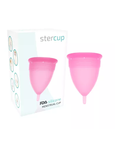 STERCUP - COUPE MENSTRUELLE EN SILICONE FDA ROSE - TAILLE S STERCUP - COUPE MENSTRUELLE EN SILICONE FDA ROSE - TAILLE S