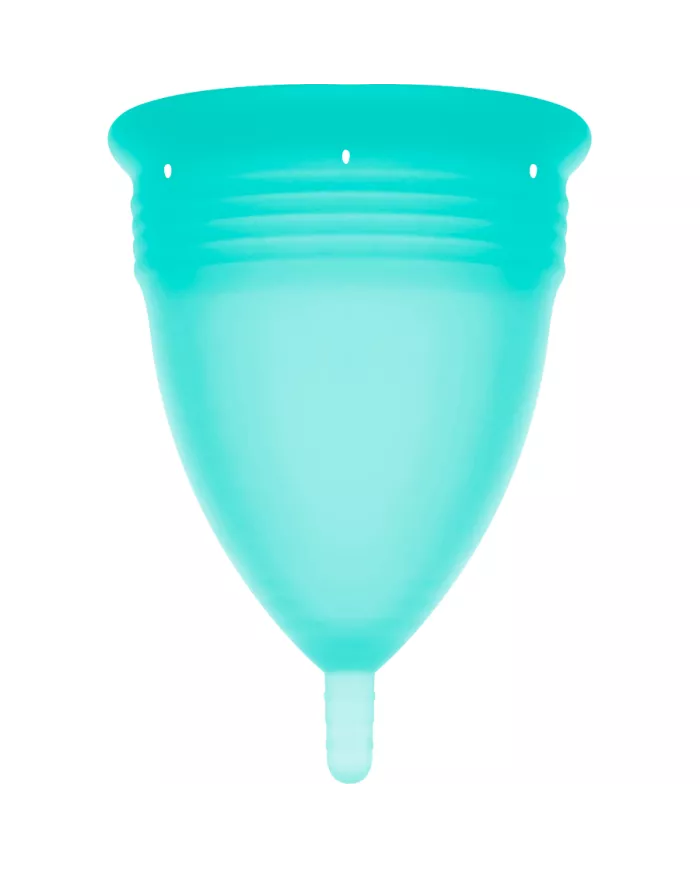 STERCUP - COUPE MENSTRUELLE EN SILICONE FDA AIGUE-MARINE - TAILLE S STERCUP - COUPE MENSTRUELLE EN SILICONE FDA AIGUE-MARINE - TAILLE S
