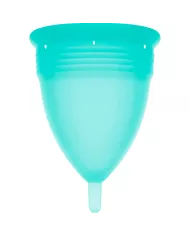 STERCUP - COUPE MENSTRUELLE EN SILICONE FDA AIGUE-MARINE - TAILLE S STERCUP - COUPE MENSTRUELLE EN SILICONE FDA AIGUE-MARINE - TAILLE S