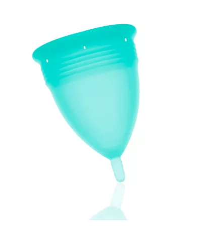 STERCUP - COUPE MENSTRUELLE EN SILICONE FDA AIGUE-MARINE - TAILLE S STERCUP - COUPE MENSTRUELLE EN SILICONE FDA AIGUE-MARINE - TAILLE S