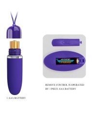 PRETTY LOVE - MINI BALLE VIBRANTE DARLENE YOUTH VIOLET