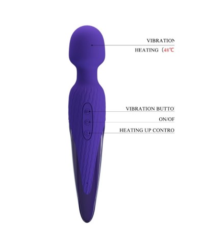 PRETTY LOVE - ANTONY YOUTH WAND VIBRATEUR VIOLETTE EFFET CHALEUR