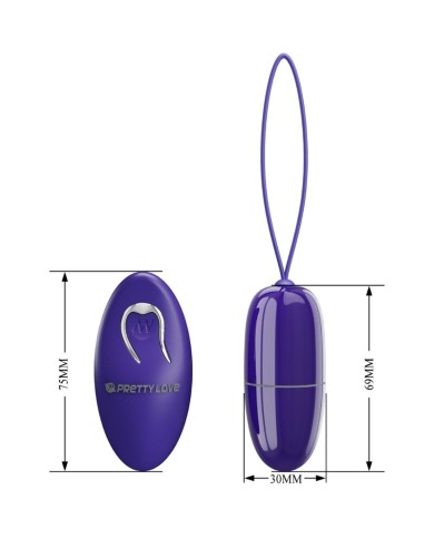 PRETTY LOVE - SELKIE YOUTH MINI OEUF VIBRANT TÉLÉCOMMANDE VIOLET