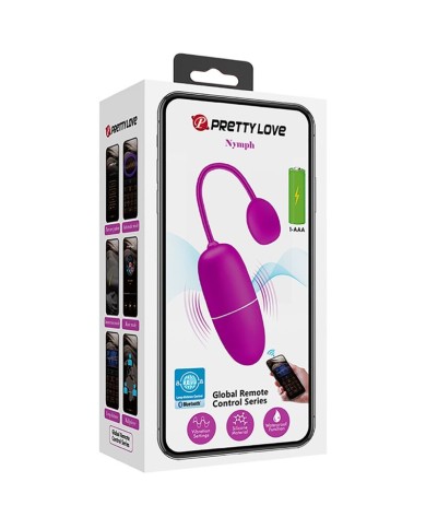 PRETTY LOVE - OEUF VIBRANT NYMPHE APP CONTRÔLÉ VIOLET
