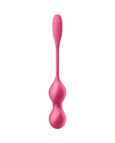 SATISFYER - LOVE BIRDS 2 BALLES VIBRANTES DE KEGEL + APPLICATION GRATUITE