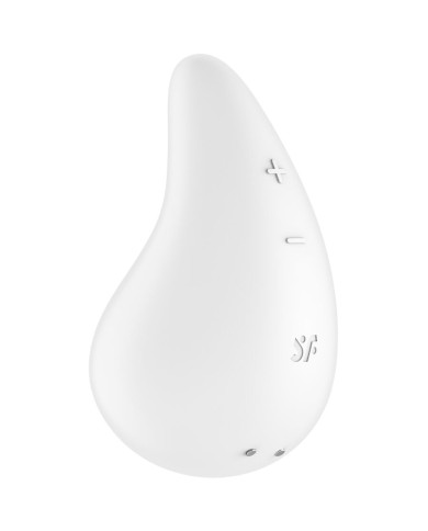 SATISFYER - VIBRATEUR DEW DROP LAY-ON BLANC