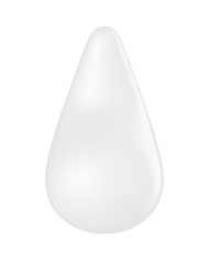 SATISFYER - VIBRATEUR DEW DROP LAY-ON BLANC