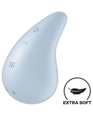 SATISFYER - VIBRATEUR DEW DROP LAY-ON BLANC