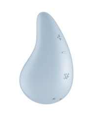 SATISFYER - VIBRATEUR DEW DROP LAY-ON BLANC