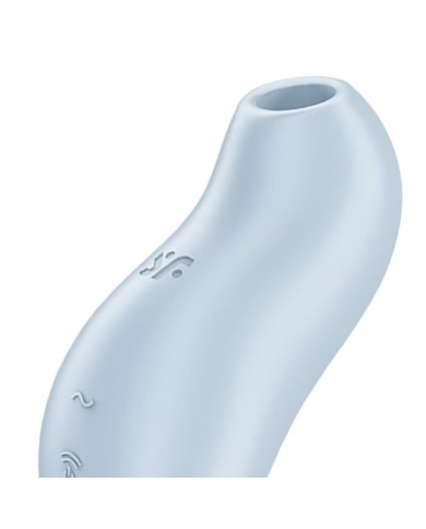 SATISFYER - POCKET PRO 1 STIMULATEUR DE CLITORIS BLEU CLAIR