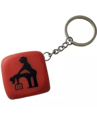 DIABLO PICANTE - PORTE-CLÉS DÉ ROUGE AVEC POSES DIABLO PICANTE - PORTE-CLÉS DÉ ROUGE AVEC POSES