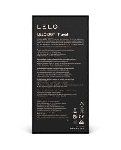LELO - DOT TRAVEL STIMULATEUR DE CLITORIS ROSE