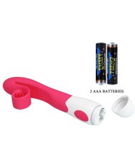 ROMANCE - VIBRATEUR ET STIMULATEUR 30 VITESSES ROSE