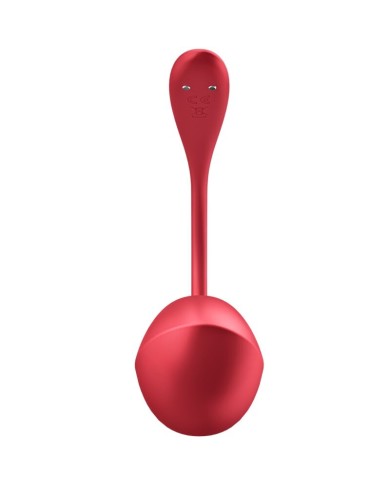 SATISFYER - SHINY PETAL STIMULATEUR À TÉLÉCOMMANDE À DISTANCE G POINT ROUGE APPLICATION GRATUITE