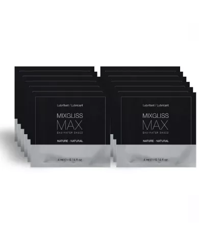 MIXGLISS - LUBRIFIANT DILATATEUR ANAL MAX PACK 12 UNIDOSE 4ML MIXGLISS - LUBRIFIANT DILATATEUR ANAL MAX PACK 12 UNIDOSE 4ML