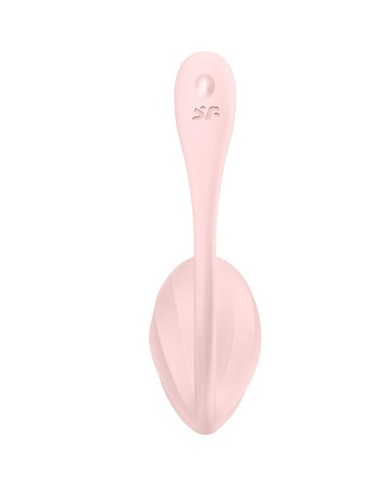 SATISFYER - RIBBED PETAL STIMULATEUR À DISTANCE G POINT ROSE APPLICATION GRATUITE