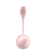 SATISFYER - RIBBED PETAL STIMULATEUR À DISTANCE G POINT ROSE APPLICATION GRATUITE