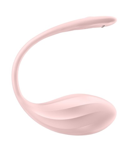 SATISFYER - RIBBED PETAL STIMULATEUR À DISTANCE G POINT ROSE APPLICATION GRATUITE