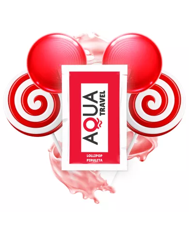 AQUA TRAVEL - LUBRIFIANT À BASE D'EAU SAVEUR SUCE 6 ML AQUA TRAVEL - LUBRIFIANT À BASE D'EAU SAVEUR SUCE 6 ML