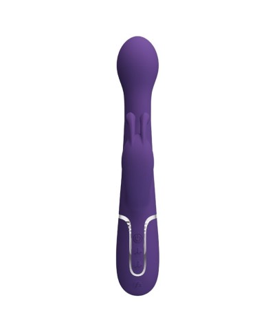 PRETTY LOVE - DEJON VIBRATEUR RABBIT 3 EN 1 MULTIFONCTION VIOLET