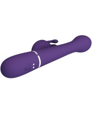 PRETTY LOVE - DEJON VIBRATEUR RABBIT 3 EN 1 MULTIFONCTION VIOLET