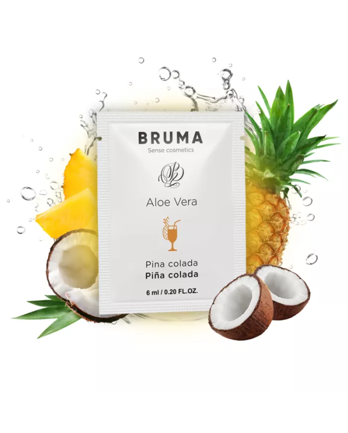 BRUMA - GEL GLISSANT À L''ALOE VERA SAVEUR PINA COLADA 6 ML