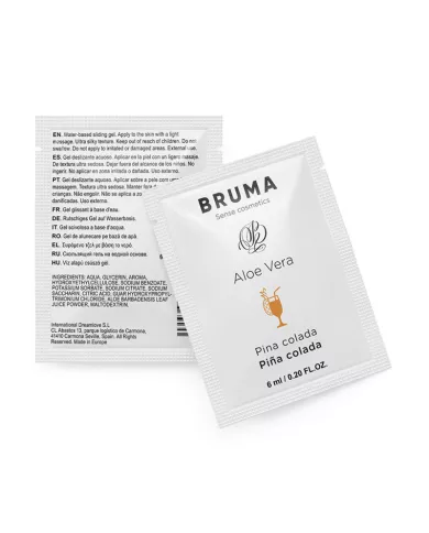 BRUMA - GEL GLISSANT À L''ALOE VERA SAVEUR PINA COLADA 6 ML