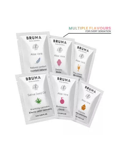 BRUMA - GEL GLISSANT À L''ALOE VERA SAVEUR CUPCAKE 6 ML