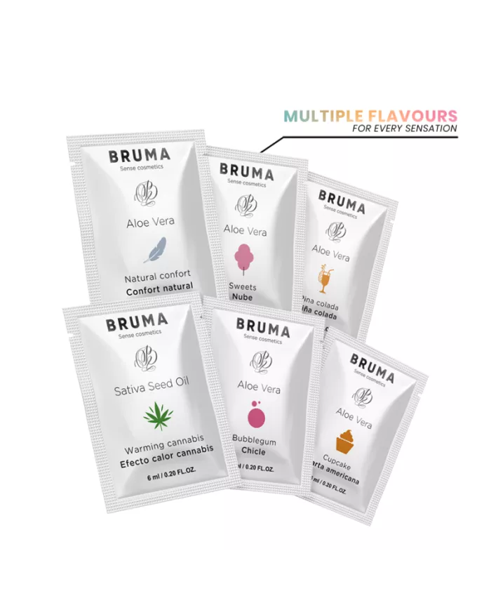 BRUMA - GEL GLISSANT À L''ALOE VERA SAVEUR CUPCAKE 6 ML