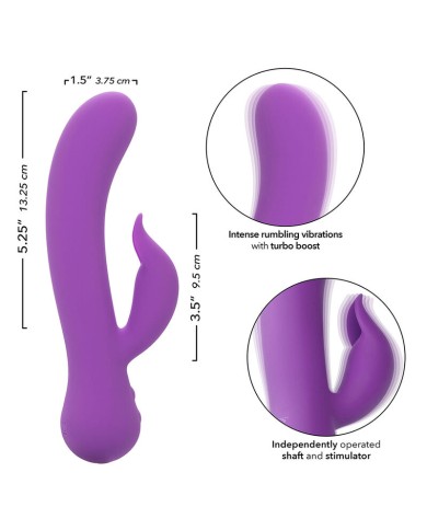 CALEXOTICS - FIRST TIME VIBRATEUR PLEASER RECHARGEABLE VIOLET