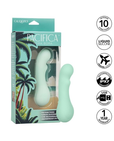 CALEXOTICS - PACIFICA BORA BORA ESTIMULATEUR POINT G 10 VIBRATIONS AQUA