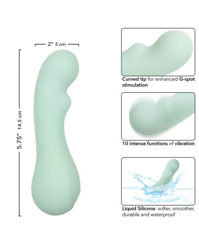 CALEXOTICS - PACIFICA BORA BORA ESTIMULATEUR POINT G 10 VIBRATIONS AQUA