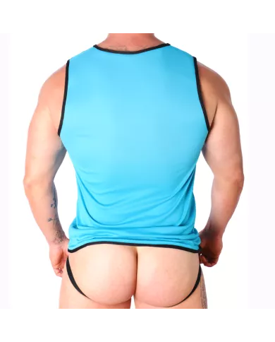 MACHO - T-SHIRT BLEU S/M MACHO - T-SHIRT BLEU S/M