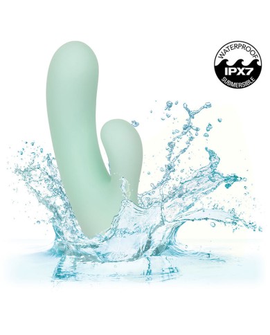 CALEXOTICS - PACIFICA FIJI VIBRATEUR & ESTIMULATEUR POINT G 10 VIBRATIONS AQUA