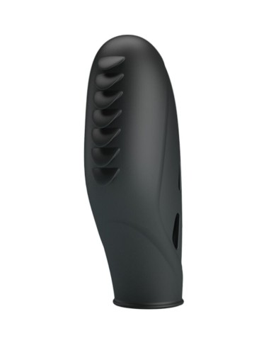 PRETTY LOVE - VIBRATEUR DOIGT EN SILICONE GILO NOIR
