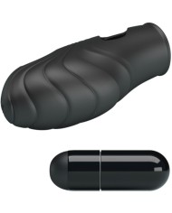 PRETTY LOVE - VIBRATEUR DE DOIGT EN SILICONE LICH NOIR