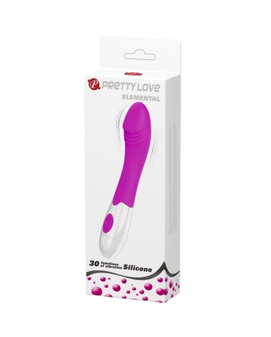 PRETTY LOVE - VIBRATEUR ELEMENTAL 30 MODES DE VIBRATION VIOLET