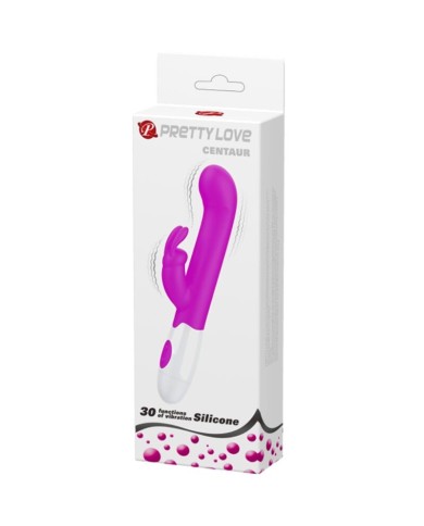 PRETTY LOVE - VIBRATEUR CENTAURE LAPIN 30 MODES DE VIBRATION VIOLET