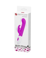 PRETTY LOVE - VIBRATEUR CENTAURE LAPIN 30 MODES DE VIBRATION VIOLET