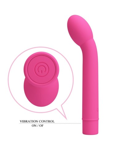PRETTY LOVE - VIBRATEUR POINT G LOGAN 10 VIBRATIONS ROSE