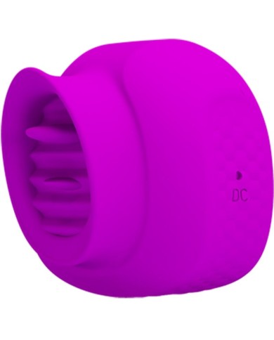 PRETTY LOVE - STIMULATEUR DE CLITORIS ESTELLE TONGUE 12 VIBRATIONS VIOLET