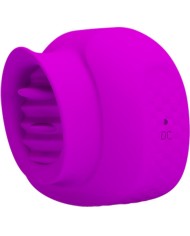PRETTY LOVE - STIMULATEUR DE CLITORIS ESTELLE TONGUE 12 VIBRATIONS VIOLET
