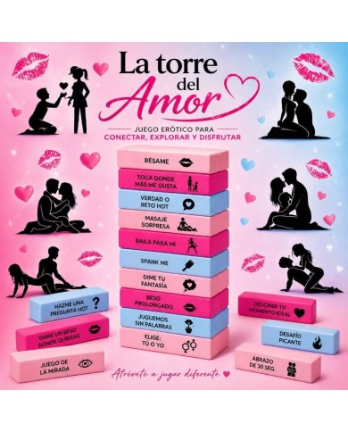 DIABLO PICANTE - JEU DE LA TOUR D'AMOUR - VERSION ESPAGNOLE