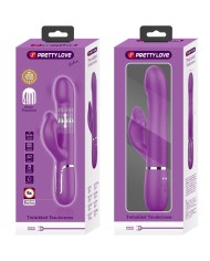 PRETTY LOVE - VIBRATEUR ET STIMULATEUR MULTIFONCTION 4 EN 1 VIOLET