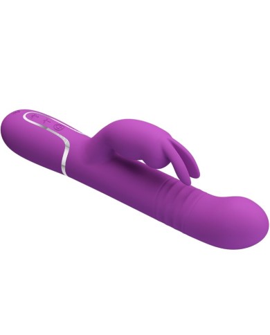 PRETTY LOVE - VIBRATEUR LAPIN MULTIFONCTION COALE 4 EN 1 VIOLET