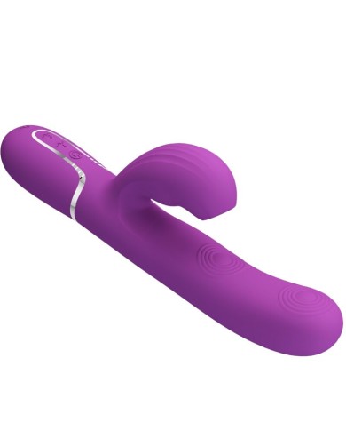 PRETTY LOVE - VIBRATEUR LAPIN MULTIFONCTION 3 EN 1 PERLITA VIOLET