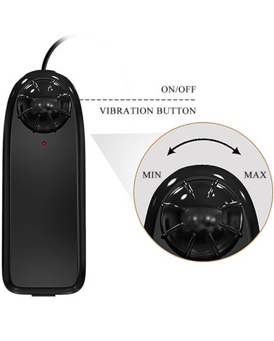 BAILE - CATOBLEPAS VIBRATEUR RÉALISTE 20,6 CM FLESH TÉLÉCOMMANDE