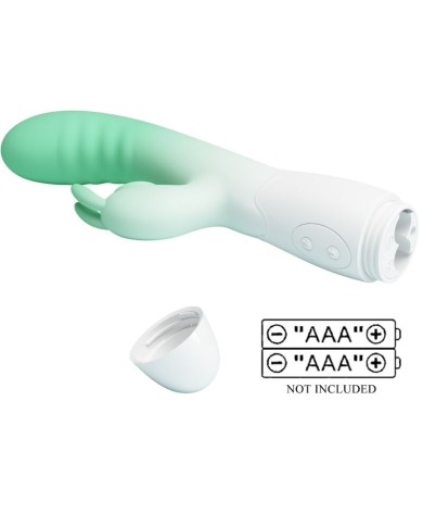 PRETTY LOVE - VIBRATEUR LAPIN CERBERUS 30 VIBRATIONS VERT
