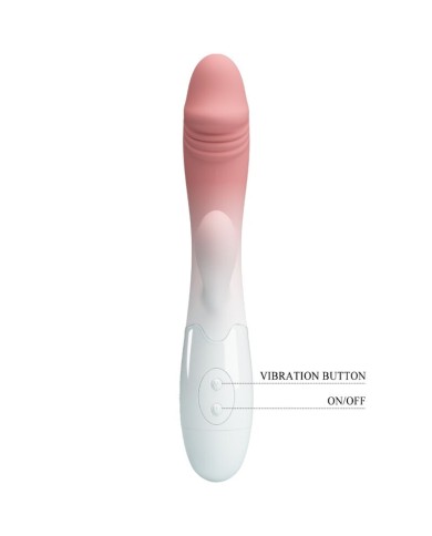 PRETTY LOVE - VIBRATEUR SNAPPY RABBIT 30 VIBRATIONS ROSE