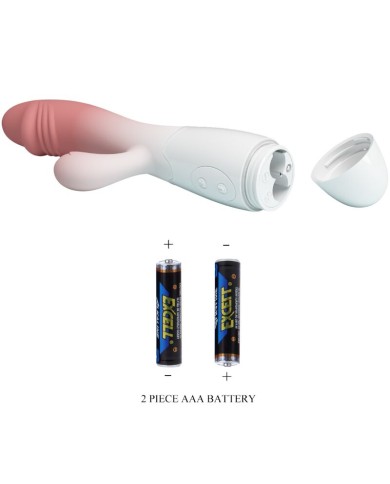 PRETTY LOVE - VIBRATEUR SNAPPY RABBIT 30 VIBRATIONS ROSE